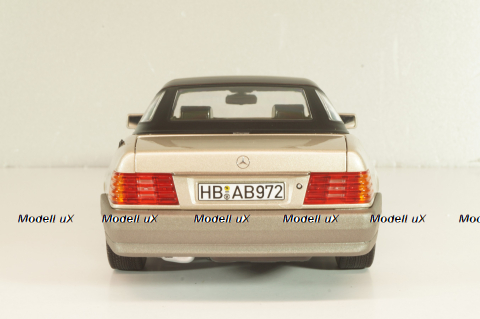 Mercedes-Benz 500 SL (R129) 1989, silver, 183719, Norev 1:18