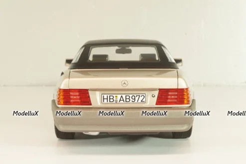 Mercedes-Benz 500 SL (R129) 1989, silver, 183719, Norev 1:18