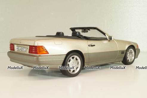 Mercedes-Benz 500 SL (R129) 1989, silver, 183719, Norev 1:18