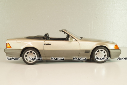 Mercedes-Benz 500 SL (R129) 1989, silver, 183719, Norev 1:18