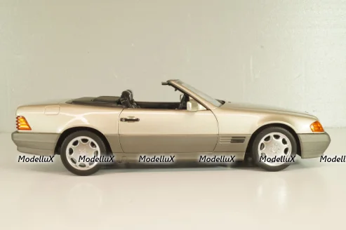 Mercedes-Benz 500 SL (R129) 1989, silver, 183719, Norev 1:18