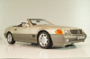 Mercedes-Benz 500 SL (R129) 1989, silver, 183719, Norev 1:18