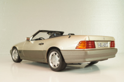 Mercedes-Benz 500 SL (R129) 1989, silver, 183719, Norev 1:18