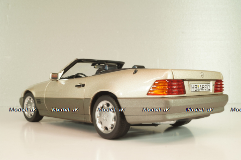 Mercedes-Benz 500 SL (R129) 1989, silver, 183719, Norev 1:18