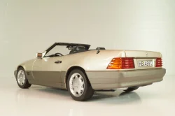 Mercedes-Benz 500 SL (R129) 1989, silver, 183719, Norev 1:18