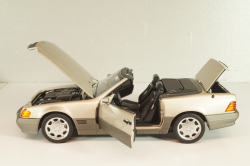Mercedes-Benz 500 SL (R129) 1989, silver, 183719, Norev 1:18