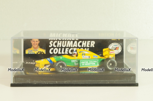 Benetton Ford B M.Schumacher, SPA 30 August 1992,  F1,MSC641100, Minichamps 1:64