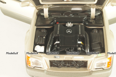 Mercedes-Benz 500 SL (R129) 1989, silver, 183719, Norev 1:18