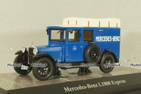 Mercedes-Benz L1000 Express (W37) "Mercedes-Benz" 1929, blue, 15463, Premium ClassiXXs 1:43