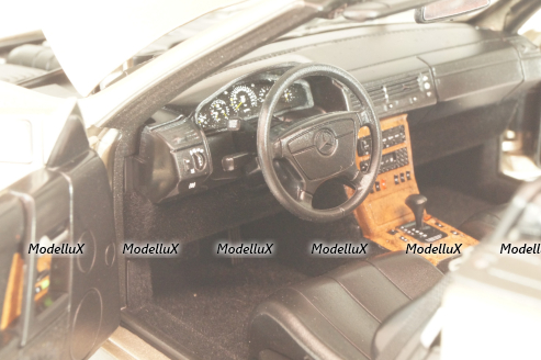 Mercedes-Benz 500 SL (R129) 1989, silver, 183719, Norev 1:18