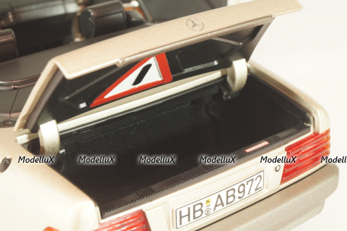 Mercedes-Benz 500 SL (R129) 1989, silver, 183719, Norev 1:18