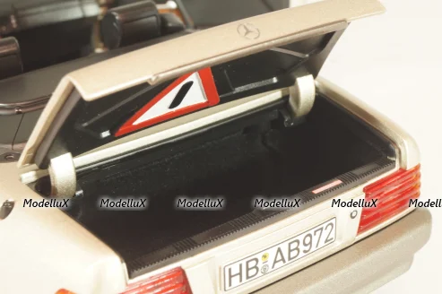 Mercedes-Benz 500 SL (R129) 1989, silver, 183719, Norev 1:18