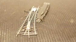 Стрелка левая 18631, Berliner-TT-Bahnen, масштаб TT №2  