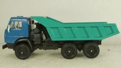Камаз-5511 самосвал, синий/зеленый, Арек 1:43