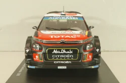 Citroen C3 WRC #10 Rally RACC Catalunya-Costa Daurada 2018, Loeb/Elena, G113U002, WRC Collection, Hachette 1:24