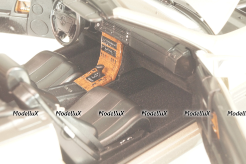 Mercedes-Benz 500 SL (R129) 1989, silver, 183719, Norev 1:18