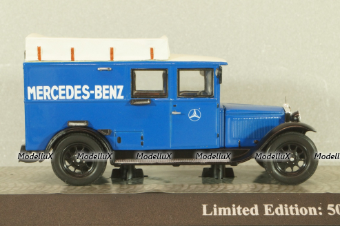 Камаз-5511 самосвал, синий/зеленый, Арек 1:43