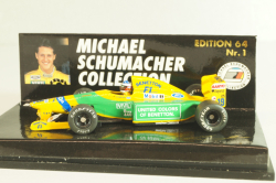 Benetton Ford B M.Schumacher, SPA 30 August 1992,  F1,MSC641100, Minichamps 1:64