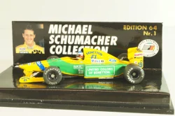 Benetton Ford B M.Schumacher, SPA 30 August 1992,  F1,MSC641100, Minichamps 1:64
