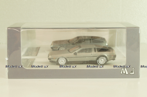 Delorean DMC-12 1981, grey, MJ Model 1:64
