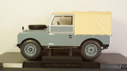 Land Rover Series I dark grey canopy closed 1957, MCG18178, MCG 1:18