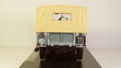Land Rover Series I dark grey canopy closed 1957, MCG18178, MCG 1:18