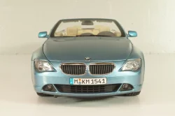 BMW 645Ci Cabrio (E64) 2004, blue, 80430153440, Kyosho 1:18