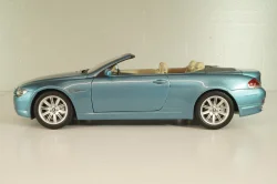BMW 645Ci Cabrio (E64) 2004, blue, 80430153440, Kyosho 1:18