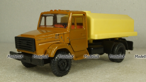 Зил-4331, коричневый/желтый, з-д Вега 1:43 