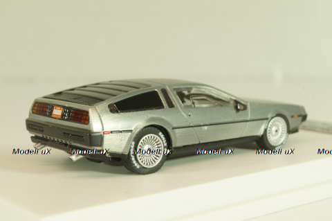 Delorean DMC-12 1981, grey, MJ Model 1:64