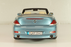BMW 645Ci Cabrio (E64) 2004, blue, 80430153440, Kyosho 1:18