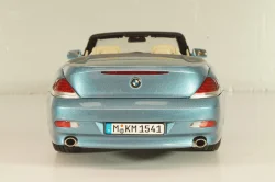 BMW 645Ci Cabrio (E64) 2004, blue, 80430153440, Kyosho 1:18