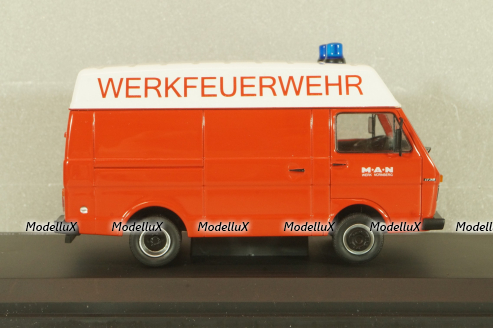 Volkswagen LT "MAN Werkfeuerwehr", 450368100, Schuco 1:43