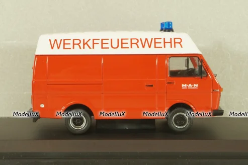 Volkswagen LT "MAN Werkfeuerwehr", 450368100, Schuco 1:43