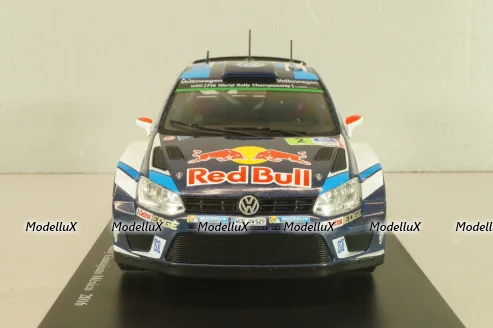 Volkswagen Polo R WRC #2, Winner Rally Guanajuato Mexico 2016, Latvala/Anttila, WRC Collection, Hachette #64, 1:24 Блистер треснут!