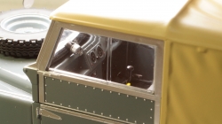 Land Rover Series I dark grey canopy closed 1957, MCG18178, MCG 1:18