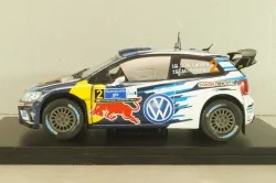 Volkswagen Polo R WRC #2, Winner Rally Guanajuato Mexico 2016, Latvala/Anttila, WRC Collection, Hachette #64, 1:24 Блистер треснут!