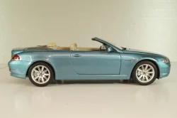 BMW 645Ci Cabrio (E64) 2004, blue, 80430153440, Kyosho 1:18