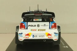 Volkswagen Polo R WRC #2, Winner Rally Guanajuato Mexico 2016, Latvala/Anttila, WRC Collection, Hachette #64, 1:24 Блистер треснут!