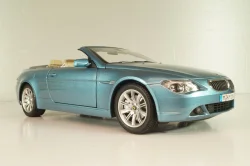 BMW 645Ci Cabrio (E64) 2004, blue, 80430153440, Kyosho 1:18