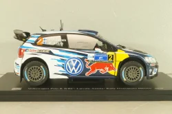 Volkswagen Polo R WRC #2, Winner Rally Guanajuato Mexico 2016, Latvala/Anttila, WRC Collection, Hachette #64, 1:24 Блистер треснут!