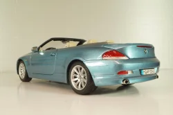BMW 645Ci Cabrio (E64) 2004, blue, 80430153440, Kyosho 1:18