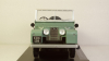 Land Rover series I 1957 light green (without canopy), MCG18180, MCG 1:18