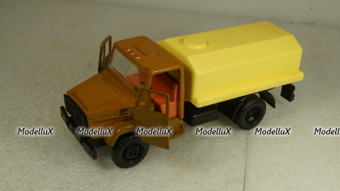 Зил-4331, коричневый/желтый, з-д Вега 1:43 