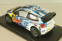 Volkswagen Polo R WRC #2, Winner Rally Guanajuato Mexico 2016, Latvala/Anttila, WRC Collection, Hachette #64, 1:24 Блистер треснут!