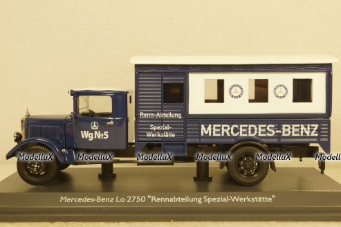 Mercedes LO 2750 Rennabteilung, 03106, Schuco 1:43