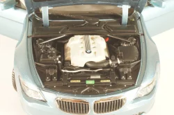 BMW 645Ci Cabrio (E64) 2004, blue, 80430153440, Kyosho 1:18