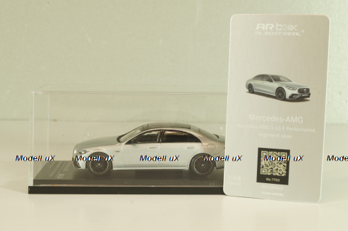 Mercedes-Benz S 63 AMG E Perfomance 2023, silver, 620102001, Almost Real 1:64