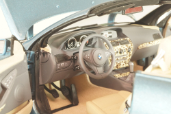 BMW 645Ci Cabrio (E64) 2004, blue, 80430153440, Kyosho 1:18