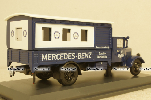 Mercedes LO 2750 Rennabteilung, 03106, Schuco 1:43